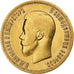 Russia, Nicholas II, 10 Roubles, 1899, St. Petersburg, Oro, BB+, KM:64
