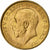 INDIA-BRITISH, George V, Sovereign, 1918, Bombay, Gold, AU(55-58), KM:525A
