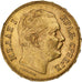 Servië, Milan I, 20 Dinara, 1892, Vienne, Goud, PR, KM:17.1