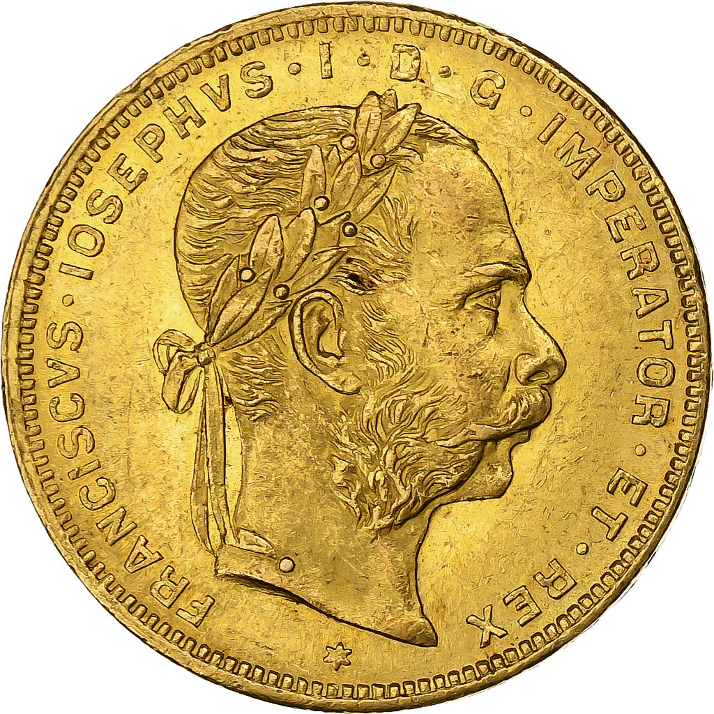 Autriche, Franz Joseph I, 8 Florins-20 Francs, 1878, Or, SUP, KM:2269