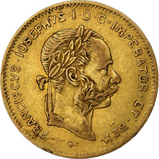 Austria, Franz Joseph I, 4 Florin 10 Francs, 1885, Gold, EF(40-45), KM:2260