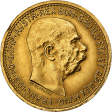 Autriche, Franz Joseph I, 10 Corona, 1912, Or, TTB, KM:2816