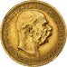 Autriche, Franz Joseph I, 10 Corona, 1912, Or, TTB, KM:2816