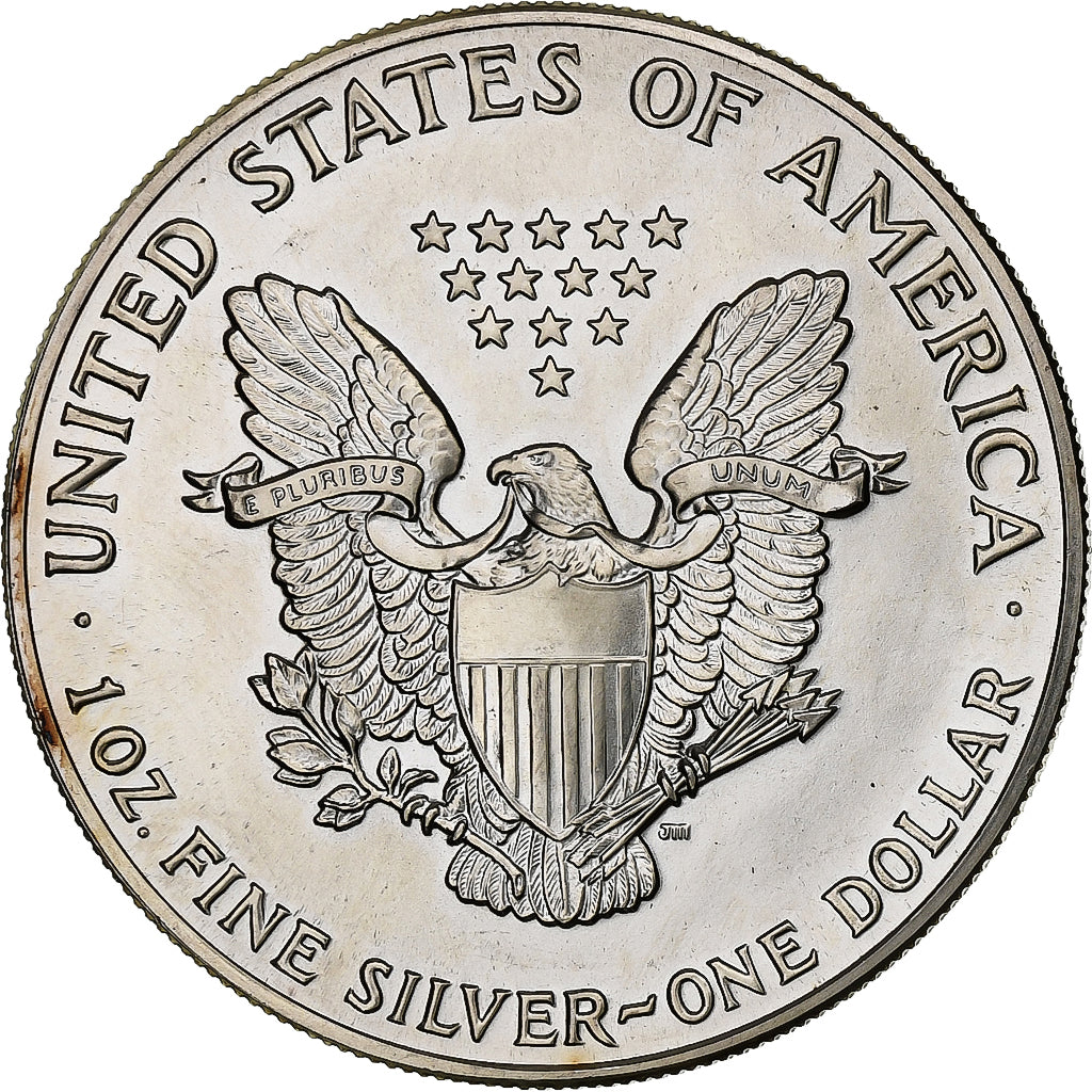 United States, Dollar, 1988, U.S. Mint, Silver, AU(55-58), KM:273