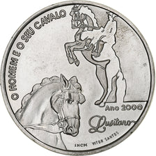 Portugal, 1000 Escudos, 2000, Lisbon, Silver, AU(55-58), KM:727