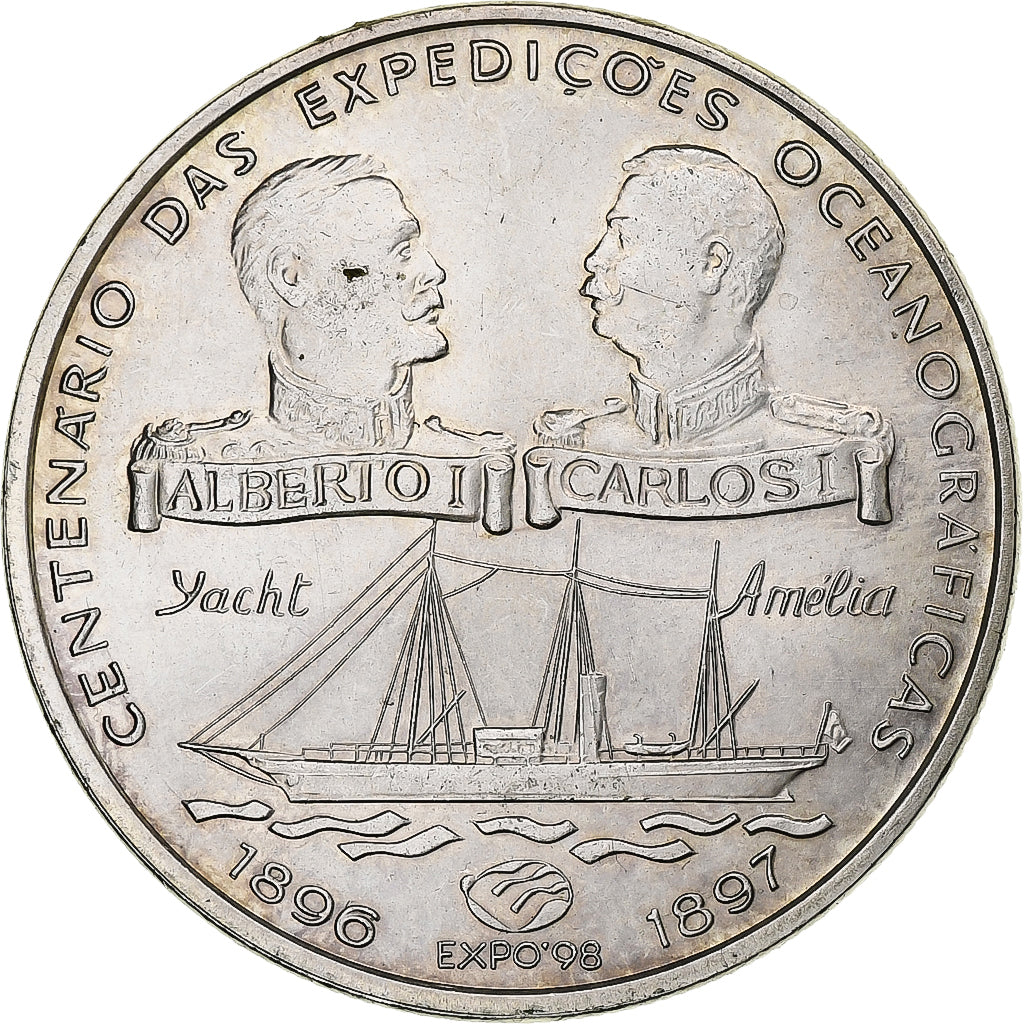 Portugal, 1000 Escudos, 1997, Lisbonne, Argent, SUP, KM:695