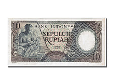 Geldschein, Indonesien, 10 Rupiah, 1958, UNZ