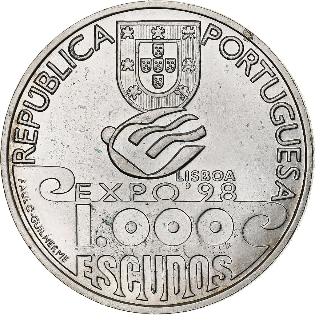 Portugal, 1000 Escudos, 1999, Lisbonne, Argent, SUP, KM:721