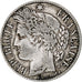França, Franc, Cérès, 1894, Paris, Prata, VF(30-35), Gadoury:465a, KM:822.1