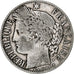 Francia, Franc, Cérès, 1888, Paris, Plata, BC+, Gadoury:465a, KM:822.1