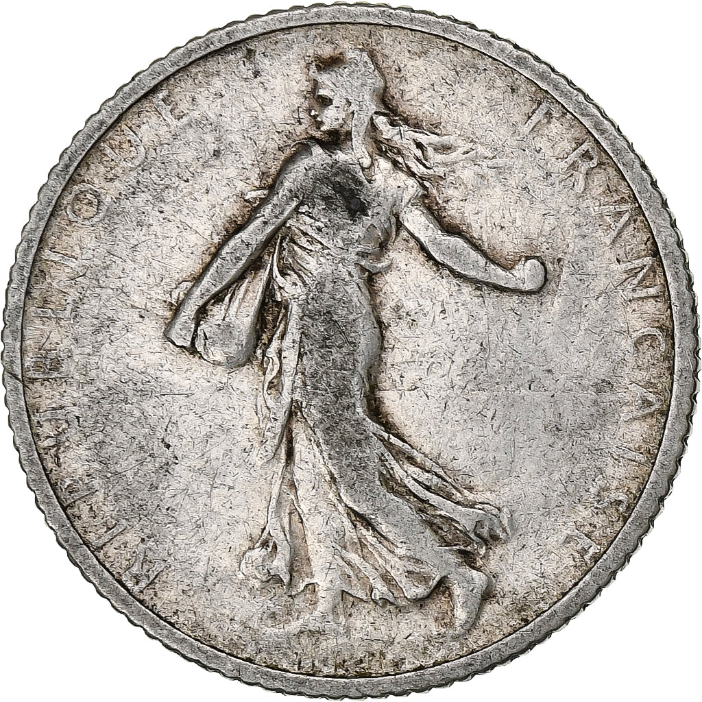 France, Franc, Semeuse, 1902, Paris, Argent, TB+, Gadoury:467, KM:844.1