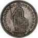 Svizzera, Franc, 1911, Bern, Argento, MB+, KM:24