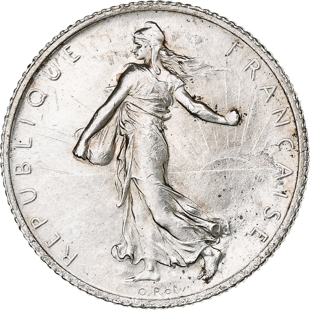 Francia, Franc, Semeuse, 1914, Paris, Argento, SPL-, Gadoury:467, KM:844.1