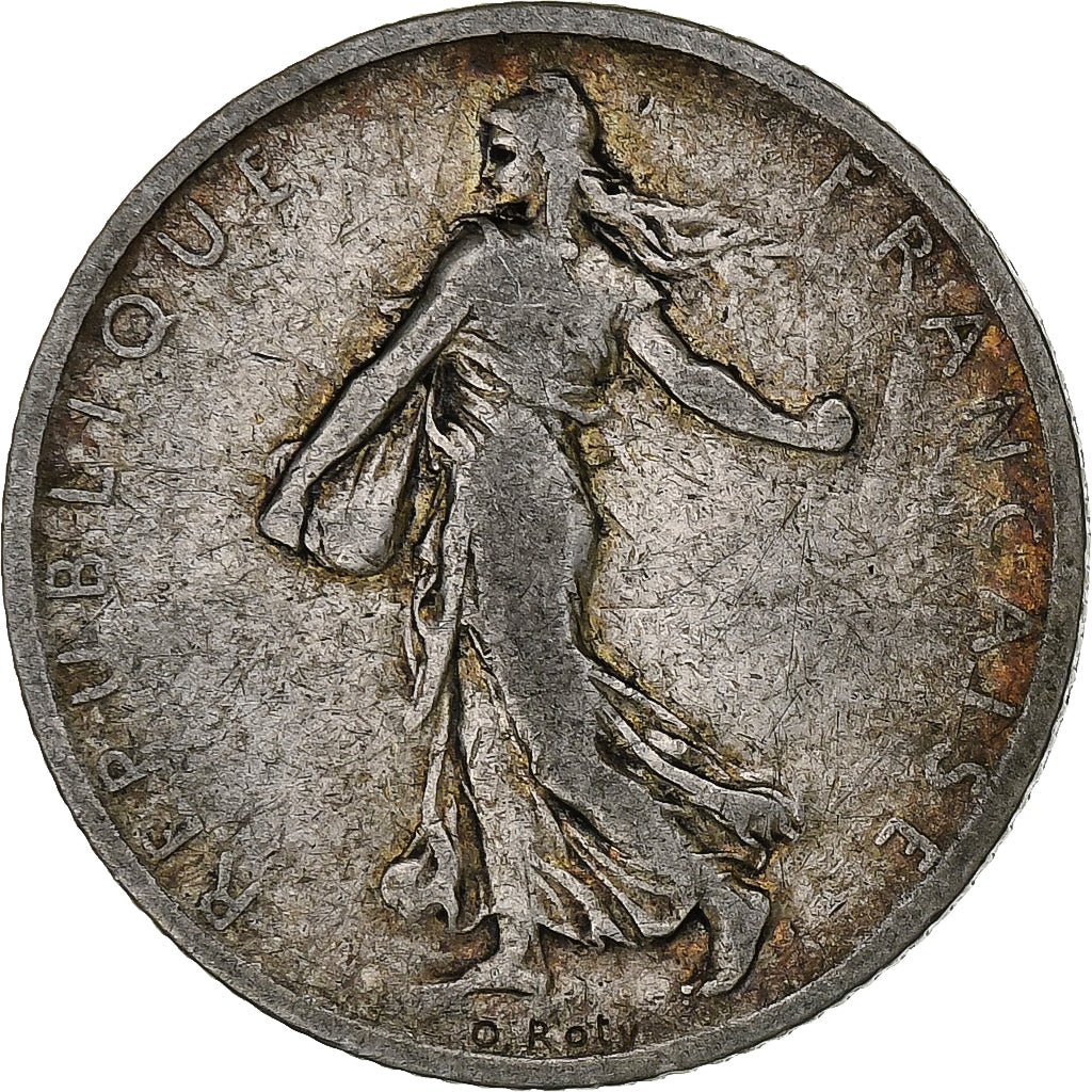 France, Franc, Semeuse, 1901, Paris, Argent, TB, Gadoury:467, KM:844.1