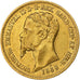 Italiaanse staten, SARDINIA, Vittorio Emanuele II, 20 Lire, 1858, Genoa, Goud