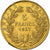 França, Napoleon III, 5 Francs, 1857, Paris, Dourado, AU(50-53), Gadoury:1001