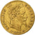 França, Napoleon III, 5 Francs, 1862, Strasbourg, Dourado, VF(30-35)