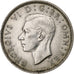 Großbritannien, George VI, Florin, Two Shillings, 1944, Silber, SS+, KM:855
