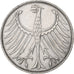 GERMANY - FEDERAL REPUBLIC, 5 Mark, 1973, Munich, Silver, EF(40-45), KM:112.1