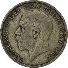 Great Britain, 1/2 Crown, 1928, Silver, VF(20-25), KM:835