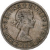Great Britain, 1/2 Crown, 1955, Copper-nickel, VF(30-35), KM:907