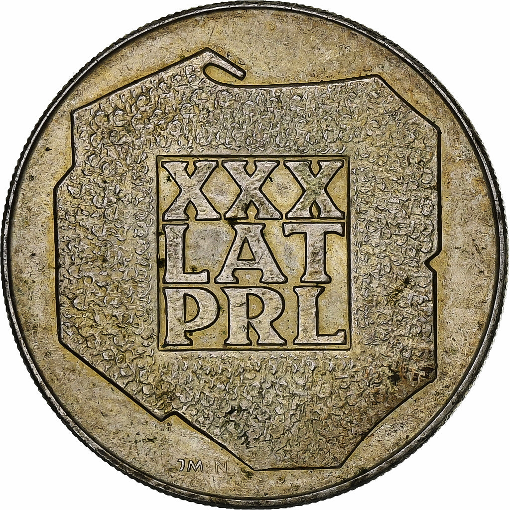 Poland, 200 Zlotych, 1974, Warsaw, Copper-nickel, EF(40-45), KM:72