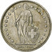 Switzerland, Franc, 1962, Bern, Silver, AU(50-53), KM:24