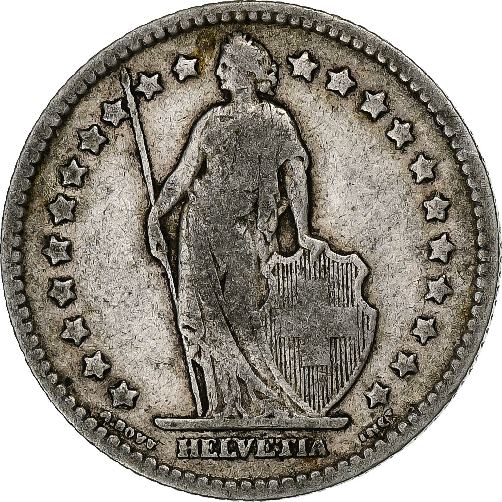 Switzerland, Franc, 1905, Bern, Silver, VF(20-25), KM:24