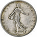 France, Franc, Semeuse, 1906, Paris, Silver, VF(30-35), Gadoury:467, KM:844.1