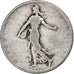 France, 1 Franc, Semeuse, 1902, Paris, Silver, F(12-15), Gadoury:467, KM:844.1