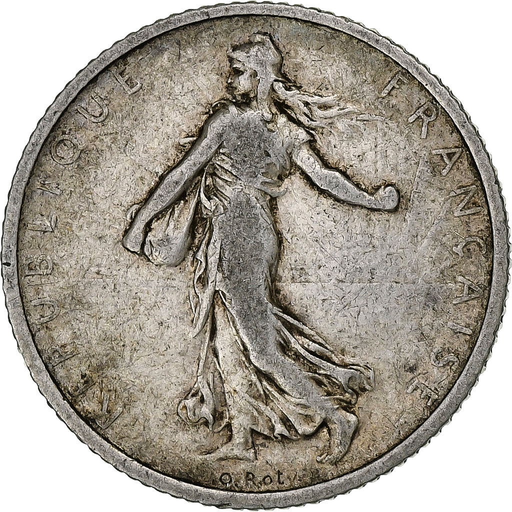 Francia, Franc, Semeuse, 1904, Paris, Argento, MB, Gadoury:467, KM:844.1