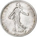 Frankrijk, Franc, Semeuse, 1906, Paris, Zilver, FR+, Gadoury:467, KM:844.1