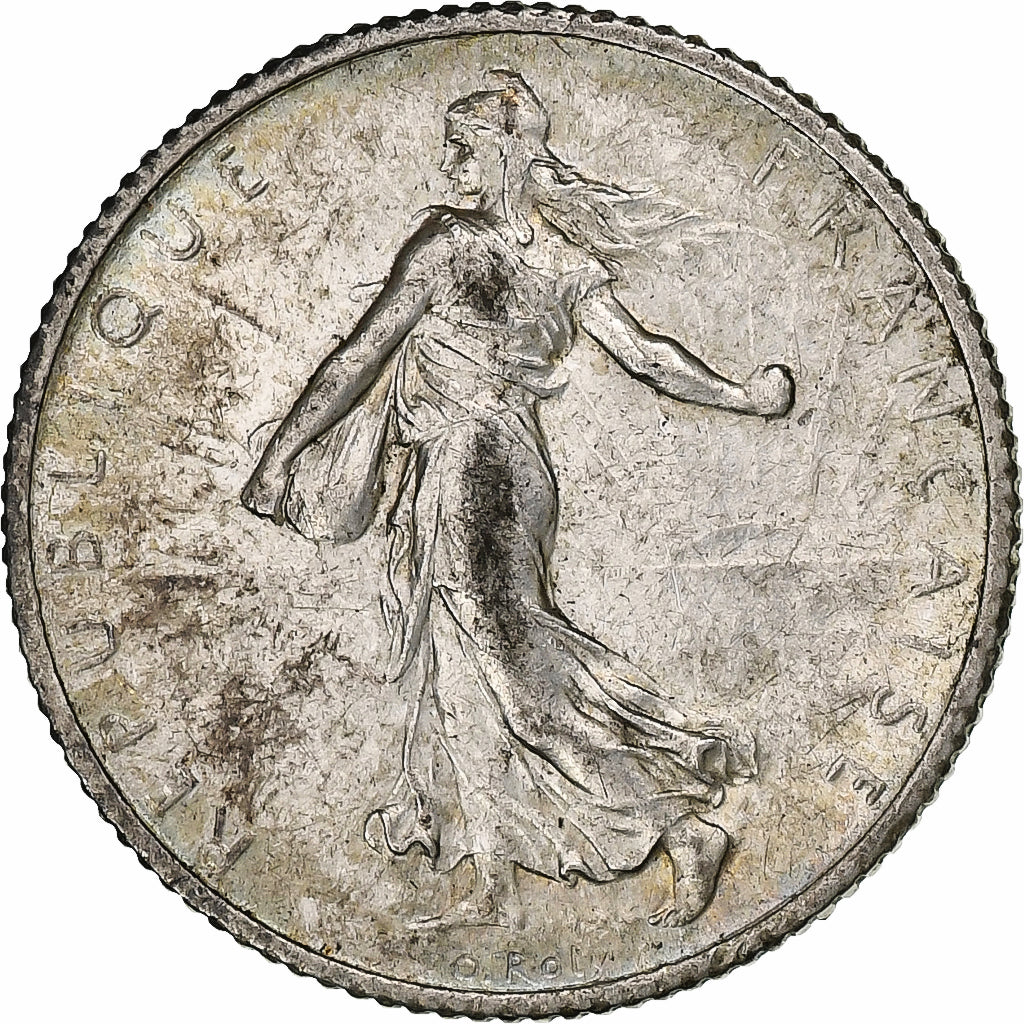 Frankreich, Franc, Semeuse, 1913, Paris, Silber, SS+, Gadoury:467, KM:844.1