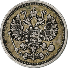 Russie, Nicholas II, 10 Kopeks, 1911, Saint-Pétersbourg, Argent, TTB, KM:20a.2
