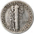 États-Unis, Dime, Mercury Dime, 1941, U.S. Mint, Argent, TTB, KM:140