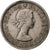 Great Britain, Elizabeth II, 6 Pence, 1956, Copper-nickel, EF(40-45), KM:903