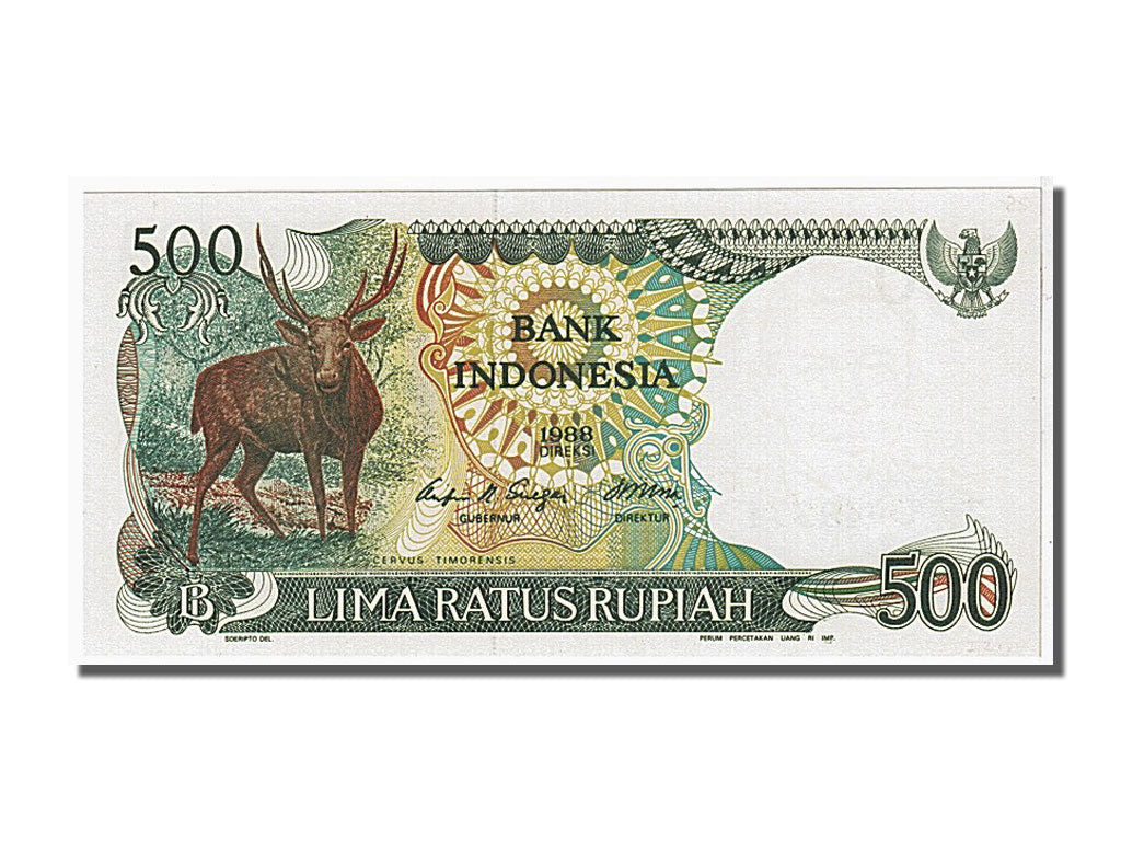 Banknote, Indonesia, 500 Rupiah, 1988, UNC(65-70)