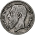 Bélgica, Leopold II, 50 Centimes, 1898, Prata, VF(20-25), KM:26