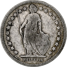 Switzerland, 1/2 Franc, 1899, Bern, Silver, VF(20-25), KM:23