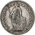 Suiza, 1/2 Franc, 1907, Bern, Plata, BC+, KM:23