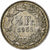 Suiza, 1/2 Franc, 1951, Bern, Plata, MBC, KM:23