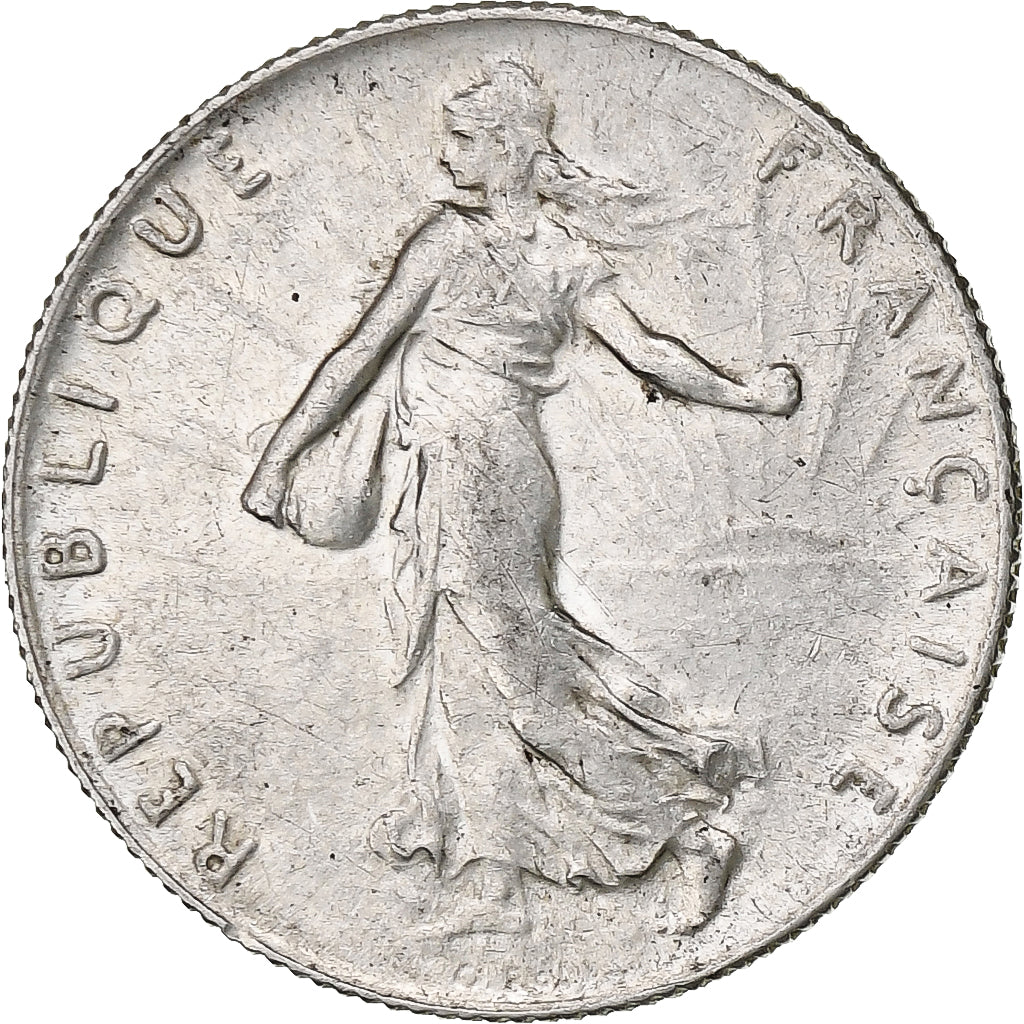 Frankreich, 50 Centimes, Semeuse, 1920, Paris, Silber, VZ, Gadoury:420, KM:854