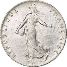 France, 50 Centimes, Semeuse, 1920, Paris, Silver, AU(55-58), Gadoury:420