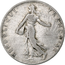 Frankreich, 50 Centimes, Semeuse, 1911, Paris, Silber, S, Gadoury:420, KM:854