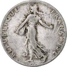 France, 50 Centimes, Semeuse, 1911, Paris, Silver, VF(20-25), Gadoury:420