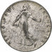 Frankreich, 50 Centimes, Semeuse, 1907, Paris, Silber, SS+, Gadoury:420, KM:854