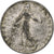 Frankreich, 50 Centimes, Semeuse, 1907, Paris, Silber, SS, Gadoury:420, KM:854