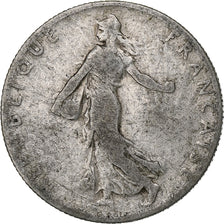 Francia, 50 Centimes, Semeuse, 1905, Paris, Argento, MB, Gadoury:420, KM:854