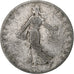 Francia, 50 Centimes, Semeuse, 1905, Paris, Argento, MB, Gadoury:420, KM:854