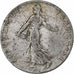France, 50 Centimes, Semeuse, 1901, Paris, Silver, VF(20-25), Gadoury:420
